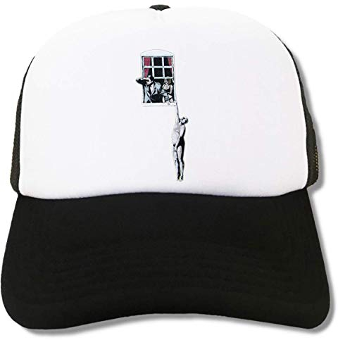Atprints Banksy Street Art Window Hanging Lover Trucker Cap Baseball Hat
