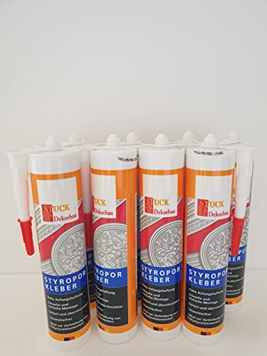 8 Styropor Kleber Acryl Kleber Zierleisten Kleber Stuck Montagekleber