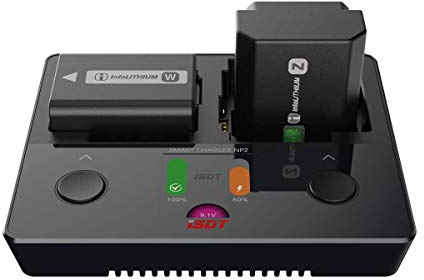 ISDT NP2 Camera Battery Charger,NP-FZ100 NP-FW50 NP-BX1 Smart Charger for Sony Batteries Cyber-Shot DSC-RX100,DSC-RX100 II, DSC-RX100M II,DSC-RX100 III,DSC-RX100 V,DSC-RX100 IV,HDR-CX405