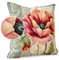 ANRO Kissenbezug Dekokissen Kissen Sofakissen Kissenbezüge Kissenhülle Gobelin Motiv Mohnblume 45x45cm mit Füllung