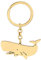 LONYOO Eleganter Ozean Wal Schlüsselanhänger Schmuck Edelstahl Wal Geschenke für Frauen Mädchen Autoschlüssel Charms (Vergoldet Pottwal)