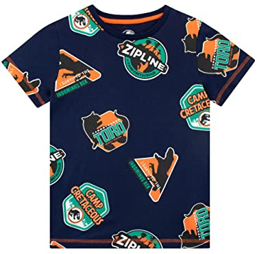 Jurassic World Camp Cretaceous Boys T-Shirt Short Sleeve Tee for Kids