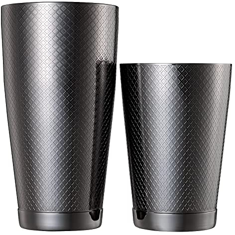 Barfly Diamond Treillis Shaker Set Noir