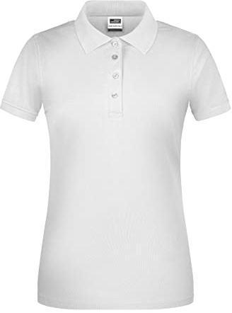 James & Nicholson Damen Bio Workwear Polo - Leicht tailliertes Poloshirt für Beruf & Freizeit