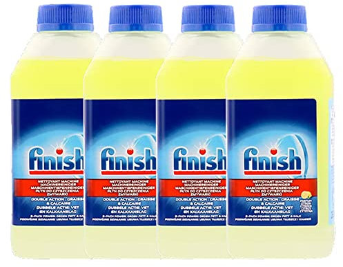 Lot de 4 nettoyants Lave-vaisselle FINISH 250 ml