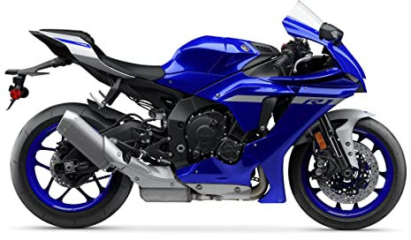 Maisto Yamaha YZF-R12021 - Modellino in miniatura in metallo pressofuso in scala 1:12, con cavalletto