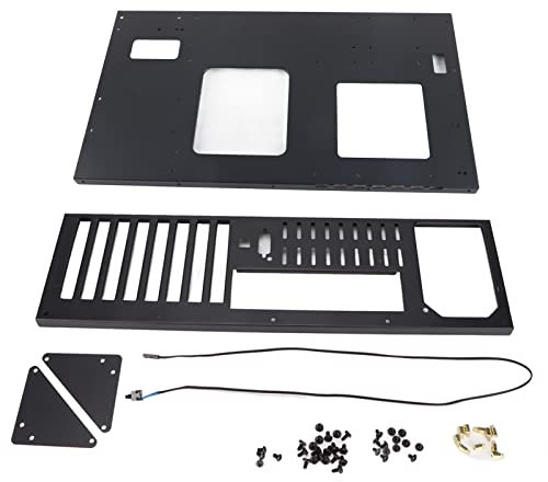 SYH&AQYE DIY Gaming Computer Case, Open Computer Case for MK 01, Widely Body Heat Dissipation Computer Case Chassis for Motherboards Within 305x245mm
