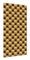 Wallario Selbstklebende Duschrückwand 90 x 180 cm mit Motiv Goldene Ledertür - Wandverkleidung Fließenersatz mit Hochglanzlaminat in Glasoptik