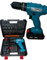 Trapano avvitatore doppia batteria a litio 36V 5ah valigia 24 accessori