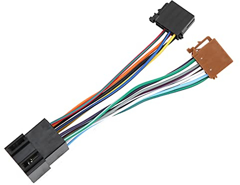 Faisceau de Câbles ISO, Câble Adaptateur ISO Connecteur de Métier à Tisser Stéréo D'autoradio pour Peugeo 106 206 306 307 405 406 607