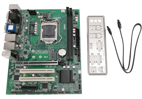 GB85 Industrial Computer Motherboard, for LGA1150 CPU Gigabit Dual Network Card Interface Dual DDR3 Memory Motherboard, Supports Core 4th Generation Series for Core I3, I5, I7
