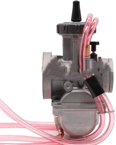LGLDAMUHX Carburateur Carb Carburateur À Rideau Plat Moto pour pour PWK 33 34 35 36 38 40 42mm 2 4 Temps Moteur Universel Moteur Carburetor(3)