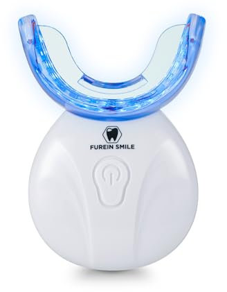 LED Zahnaufhellungsgerät, 32 blaue LEDs, professionelle Silikon Mundschale, Lichtbeschleuniger