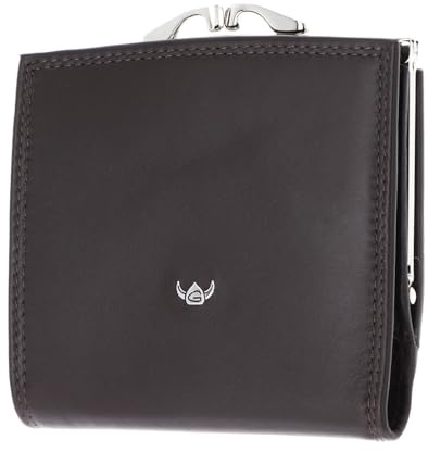 Golden Head Leder Geldbörse Polo RFID Protect Bügelbörse 2049 Dunkelbraun