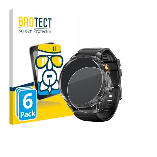 BROTECT Schutzglas für Stahlgear Zeus 2.0 1.75 | 6 Stück Transparenter Displayschutz Made in Germany Schutzfolie Panzer Folie Glas 9H Anti-Fingerprint Einfache Montage Clear
