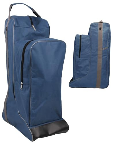 Borsa portaoggetti per stivali, in poliestere, 60 x 38 x 22 cm, impermeabile, con protezione durevole, per viaggi equestri, uso in gara, organizer per stivali con manico, per equitazione, eventi