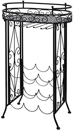 vidaXL Weinregal für 9 Flaschen Flaschenregal Flaschenständer Weinschrank