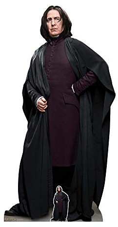 SC1470 Star Cutouts Professor Snape Alan Rickman Pappaufsteller in Lebensgröße – Harry Potter Party-Thema