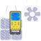 TensCare Sports TENS+ Electrodo de articulación. Dispositivo de electroestimulación con Masaje, TENS, EMS y programas manuales. Para alivio del dolor, tonificación y relajación muscular.