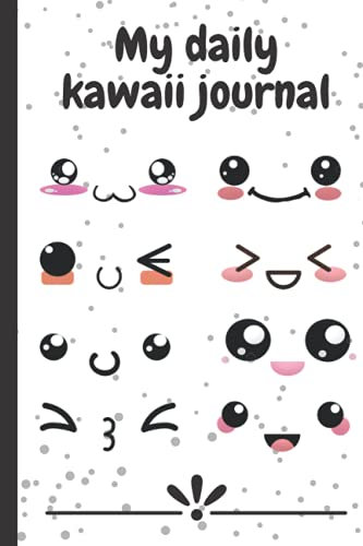Personal journal: A personal daily journal for kawaii people