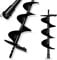 LONGRUN Earth Auger Drill Bit, 20mm Inner Shaft Head Garden Auger Bit Post Hole Digger, Fence Hole Digger Solid Spiral Augers for Planting Trees -20 x 80cm
