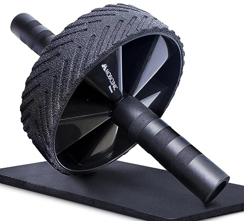 Mobiclinic, Bauchmuskelrolle, Europäische marke, Inklusive matte, Bauchmuskel-übungsset, Maximale belastung 150 kg, Heimtraining, Bauchtrainer, Bauchroller für bauchmuskeltraining