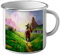Enamelled Metal Zelda Video Game Whale of Hyrule a Horse Mug