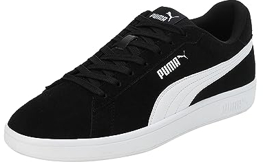 PUMA Unisex Smash 3.0 Baskets, Puma Black Puma White, 44.5 EU