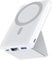 Podoru for Magsafe powerbank iPhone,10000mAh Faltbarer Magnetische powerbank iPhone PD 22.5W Schnellladen mit LED Display Kompatibel mit Mag-Safe für iPhone 16/15/14/13/12 Pro Max/Pro/Plus-Weiß
