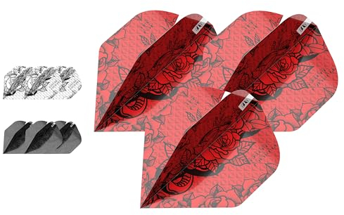 Target Nathan Aspinall Ink Design No.2 Dartflüge - 3er-Pack (9 Stück insgesamt)