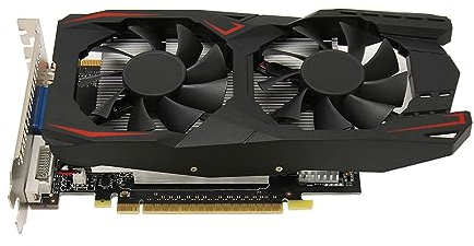 GTX1050Ti Graphics Card, DDR5 128bit, Dual Fan, for Desktop PC (GTX1050Ti 4GB DDR5 128bit)