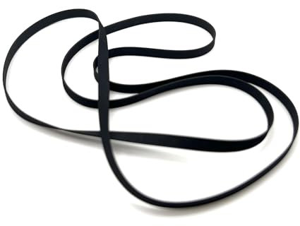MYVPRO Keilriemen Speed Belt Flacher Antriebsriemen Für Schallplattenspieler Phonograph Grammophon Plattenspieler Antriebsriemen Zusammengeklappte Kupplung Keilriemen (Größe : Width 5mm)