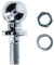 Gancio Traino, 50mm 3,5T Gancio Traino Rimorchio, Rimorchio A Sfera, Ø22mm Vite, per Aste di Accoppiamento con un Carico Fino a 3,5 Tonnellate, Enganche de Bola de Remolque para Tractores