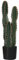 Outsunny Cactus Artificial Gran Realismo Planta Artificial Tamaño Grande Dim. Ø 17 x 60 cm, color verde