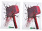 SEWOART 2 Blätter Wandtattoo Halloween- Vampir- Halloween-Wohndekoration errötendes halloween wanddeko Halloween Party Dekoration aufkleber Wandtattoos Halloween-Dekore PVC