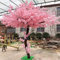 SCLHouiX Künstlicher Kirschbaum 1,8 x 1 m, künstliche Sakura-Blume, künstliche Pflanze für den Innen- und Außenbereich, Zuhause, Büro, Hochzeit, Party, Dekoration 2 x 2 m
