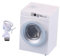 Milageto Lavatrice in Scala 1/12, Accessori di Simulazione Ornamenti per Mobili in Miniatura Giocattolo, Bianco