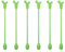 Lot de 6 touillettes en plastique réutilisables en forme de cactus type 01