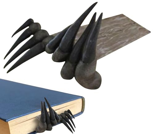 Gruseliger Thri-ller Teufel Hand -Lesezeichen, Gruseliges Lesezeichen, Handharzbuch Dämon, Thri-ller Dämon Hand Lesezeichen, Harz Thri-ller Dämon Hand -Lesezeichen, Für Erwachsene