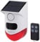 Sygonix Mini-Alarmanlage Weiß, Rot mit LED, mit Bewegungsmelder, mit Fernbedienung, mit Solar, mit WLAN 120 dB SY-65153