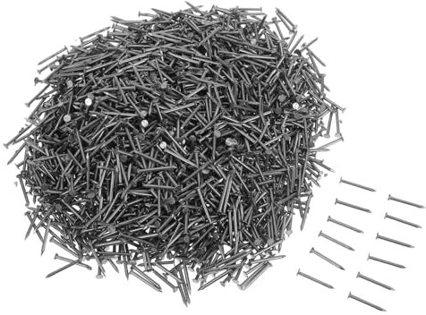 SHINEOFI 1 clou en acier à bout clou de mur de ciment clous muraux en acier inoxydable clous en acier ciment clous en ciment acier inoxydable 304 Silver