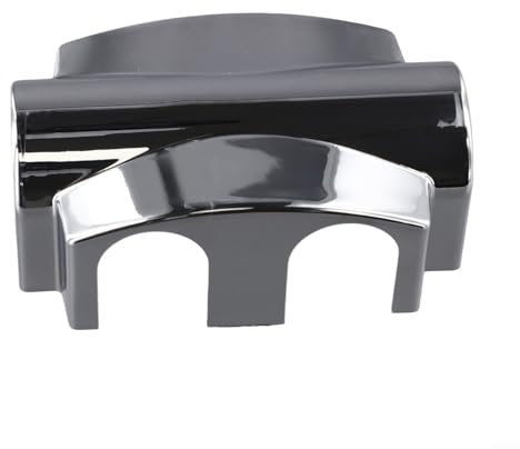 Thermostatische Ventilkappenabdeckung für Heizkörper, schützt Ventilspindeln mit schneller und einfacher Installation (Silber)