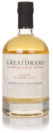Peated Blended Malt 10 Year Old (cask GD-PBM-24) - Blended Cask Series (GreatDrams)