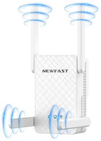 NEWFAST WiFi 6 AX3000Mbps WiFi Extender Booster, Gigabit Ethernet Port