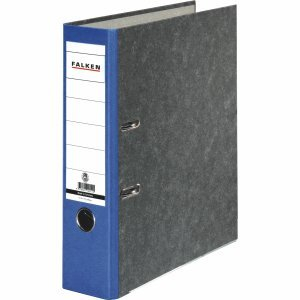 Falken 20 x Ordner A4 Wolkenmarmor 80mm blau