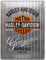 Nostalgic-Art Retro Blechschild, Harley-Davidson – Metal Wall – Geschenk-Idee für Motorrad-Fans, aus Metall, Vintage-Design zur Dekoration, 30 x 40 cm