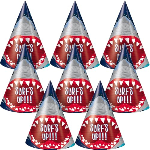 Unique Party Kunststoff, verchromt Shark Party Hat