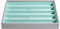 Stackers Dove Grey with Mint Classic Medium Jewellery Box Necklace Layer