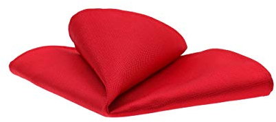 Venti Einstecktuch uni sattes Rot Einheitsgröße