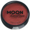 Moon Creations Maquillaje Facial y Corporal Profesional | Pintura de Color Profesional | Pintura Facial para Niños, Adultos, Disfraces, Festivales, Halloween Rojo oscuro 36g